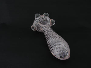 Clear/White DNA Tech Spoon Pipe