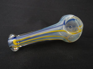 Blue and Yellow Spoon Pipe