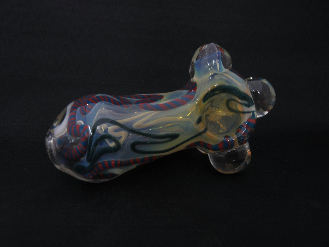 Fumed Scribble Spoon