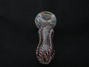 Fume & Candy Cane Spoon Pipe