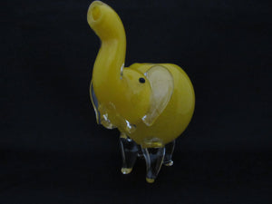 Yellow Baby Elephant Pipe 🐘