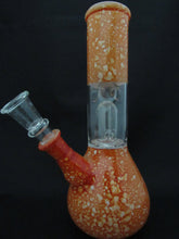 Load image into Gallery viewer, The “orange soda” mini bubbler with single perk.  7in