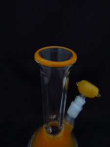 Orange Beaker Bong