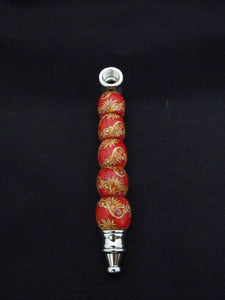 Red Vintage Metal Pipe