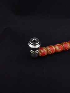 Red Vintage Metal Pipe