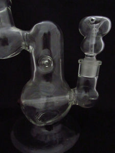 266 clear double bowl