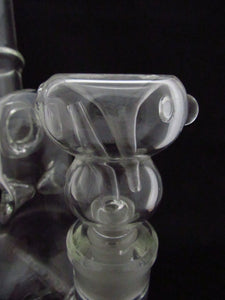 266 clear double bowl