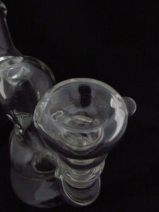 266 clear double bowl