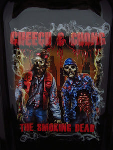 Cheech & Chong "The Smoking Dead" Rolling Tray